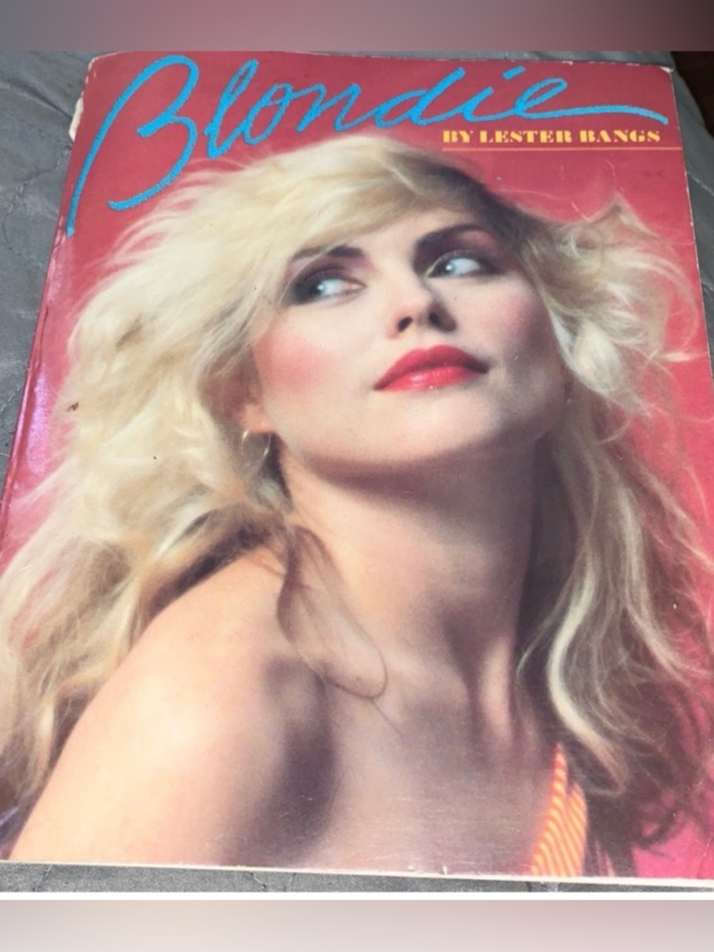 Blondie Book/Magazine  by Lester Bangs - Pink Cover